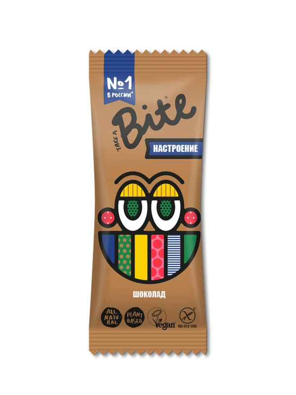 Батончик Take a Bite Настроение Шоколад, 45 гр