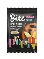 Печенье овсяное протеиновое Bite с ванилью, 69 г