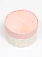 Кремовый коробка подарочная круглая с крышкой, разные размеры