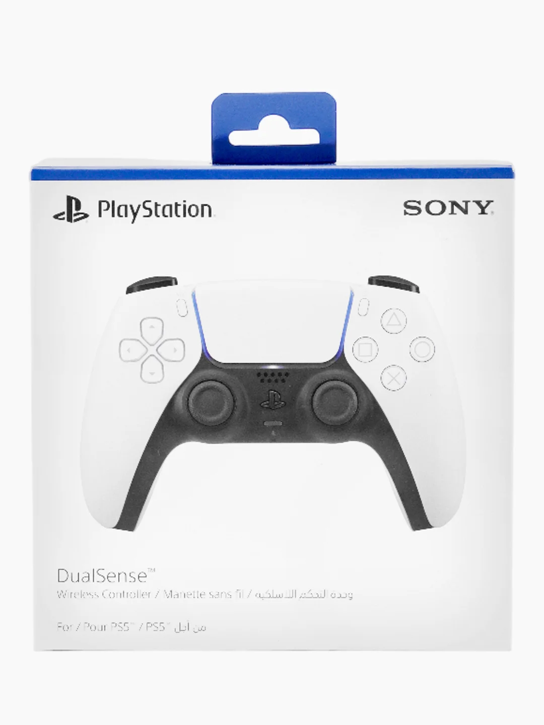 Белый геймпад беспроводной Sony PlayStation 5 DualSense