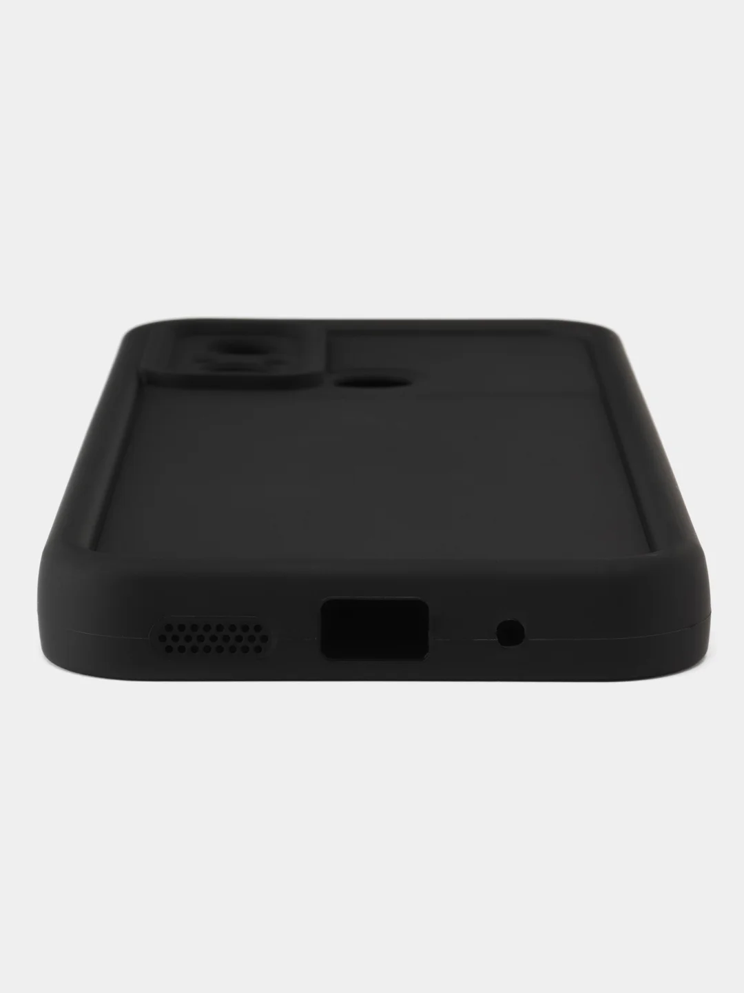 Черный чехол для Xiaomi Redmi 12C / POCO C55 (Сяоми Редми 12с / Поко С55) противоударный