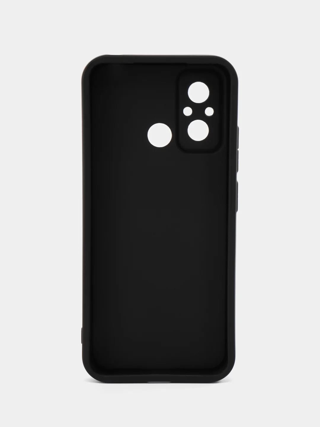 Черный чехол для Xiaomi Redmi 12C / POCO C55 (Сяоми Редми 12с / Поко С55) противоударный