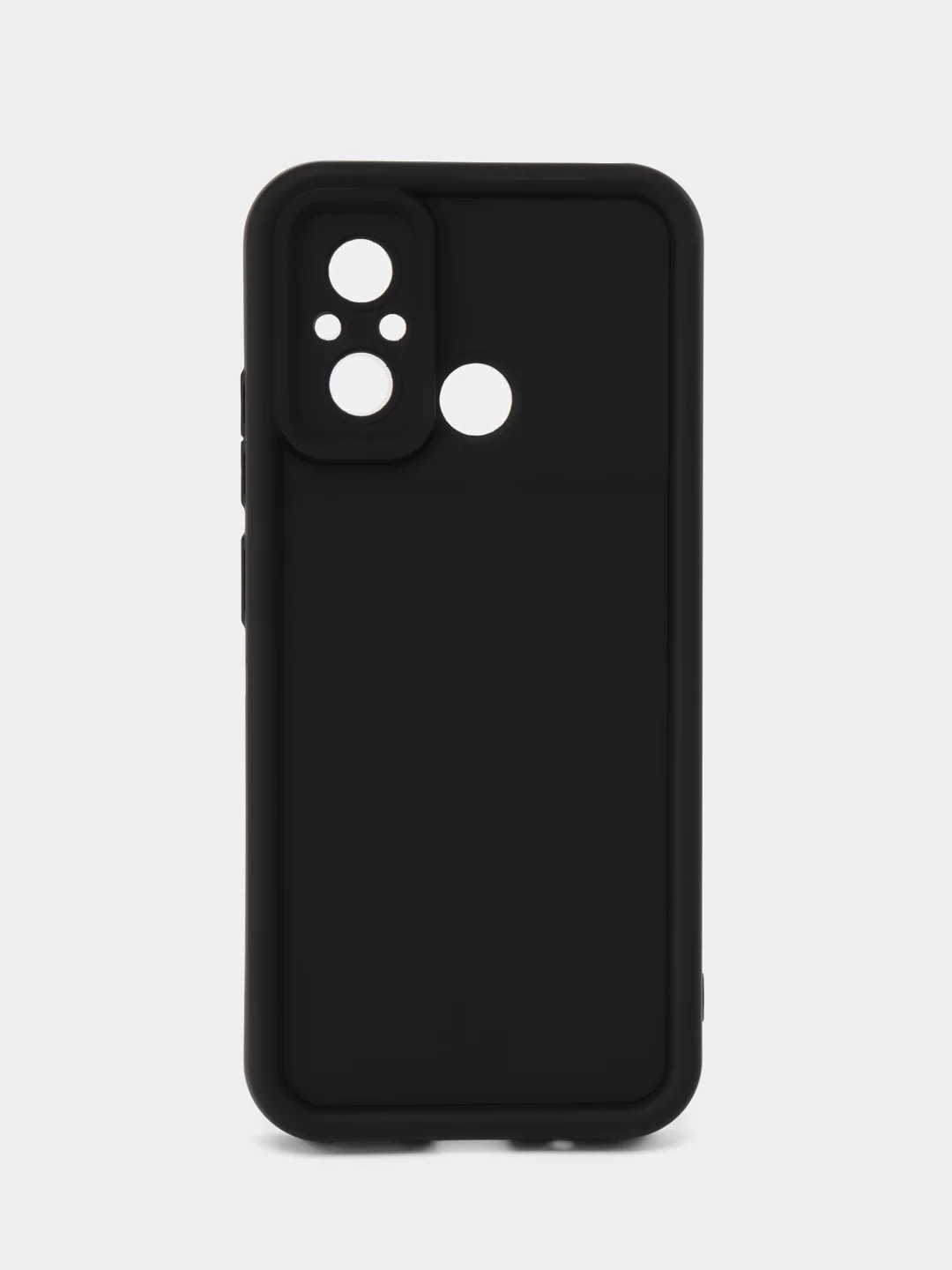 Черный чехол для Xiaomi Redmi 12C / POCO C55 (Сяоми Редми 12с / Поко С55) противоударный