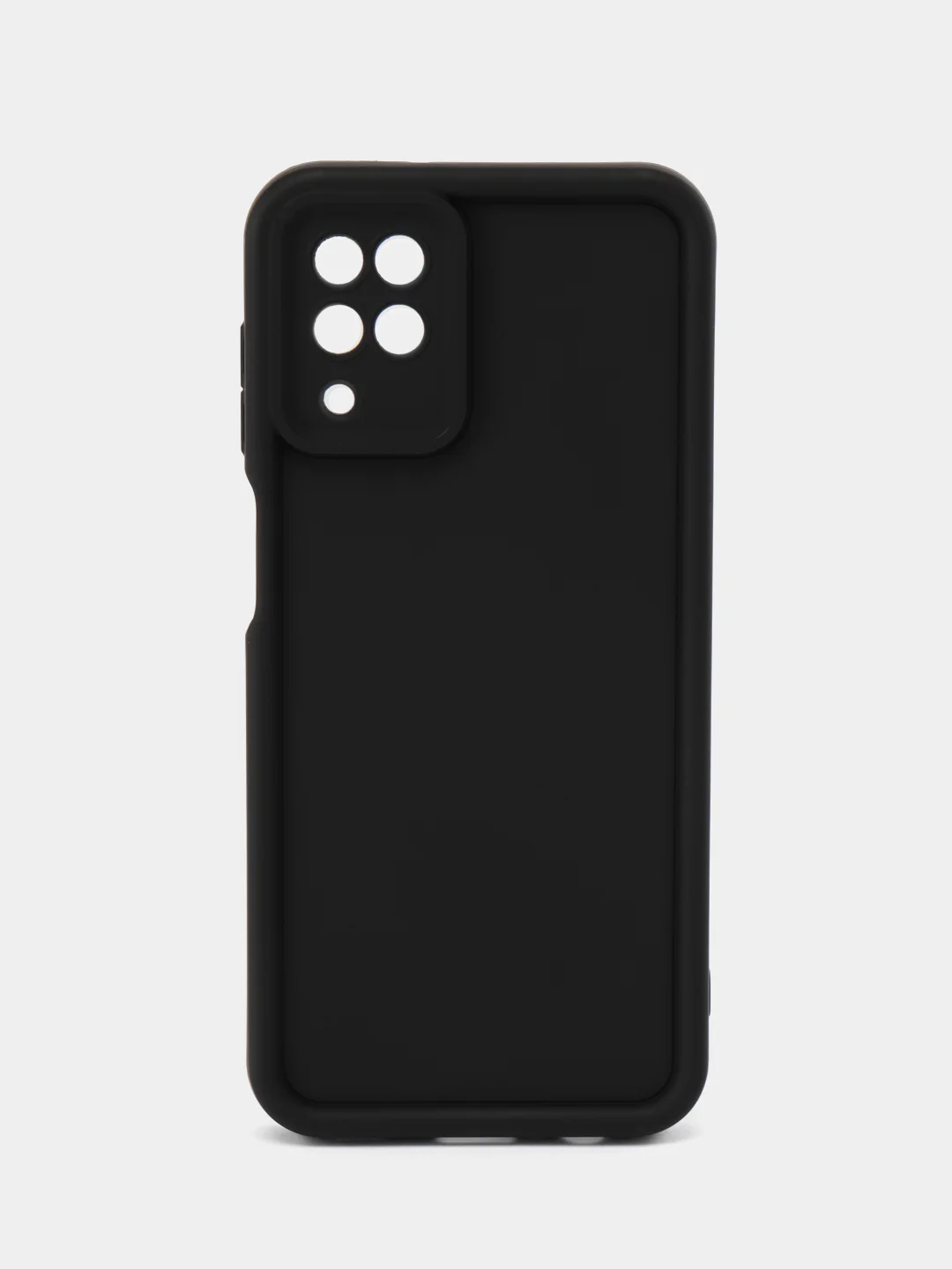 Черный чехол для Samsung Galaxy A12 / M12 (Самсунг Галакси А12 / М12) противоударный