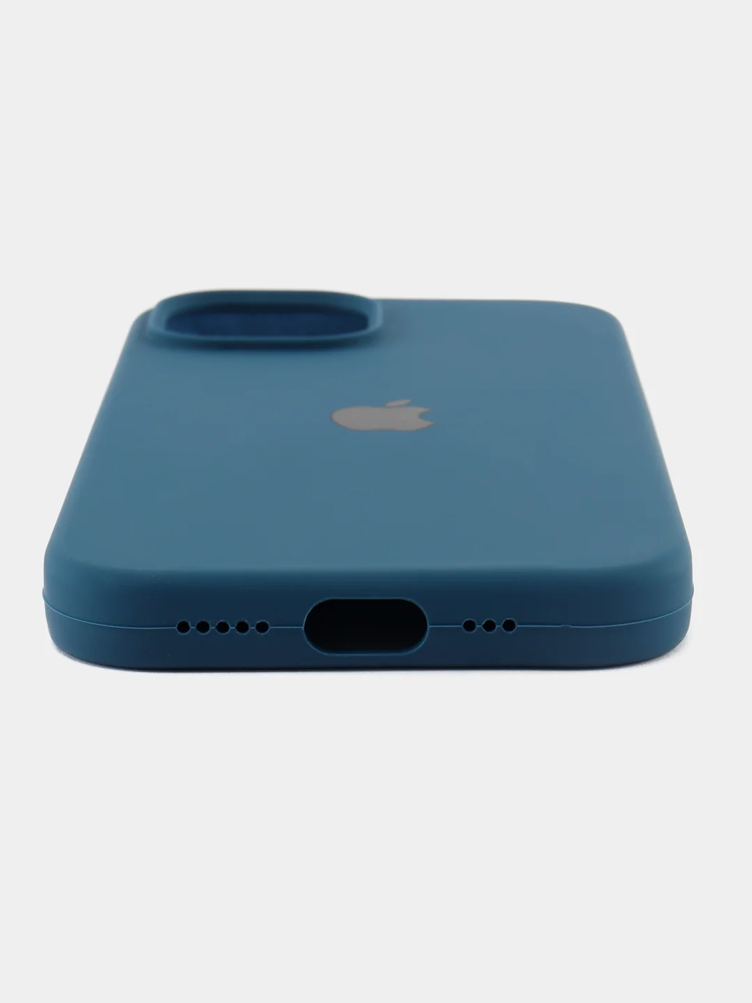 Морской чехол Silicone Case Premium для iPhone (Айфон) 11, 13, 14, 15, Pro, Max, с закрытым низом