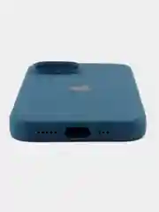 Морской чехол Silicone Case Premium для iPhone (Айфон) 11, 13, 14, 15, Pro, Max, с закрытым низом