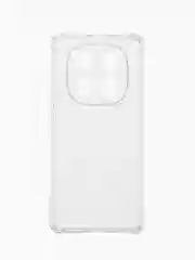 Прозрачный чехол для Xiaomi Redmi Note 14 Pro (Сяоми Ноут 14 Про), черный, прозрачный