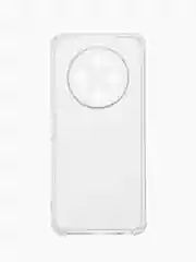 Прозрачный чехол для Tecno Spark 30C (Техно Спарк 30С), черный, прозрачный