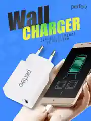 Сетевое зарядное устройство с разъемом USB Perfeo, I4619