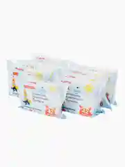 Влажная туалетная бумага Laima Kids, 116529, детская смываемая, набор 9 пачек по 42 штуки