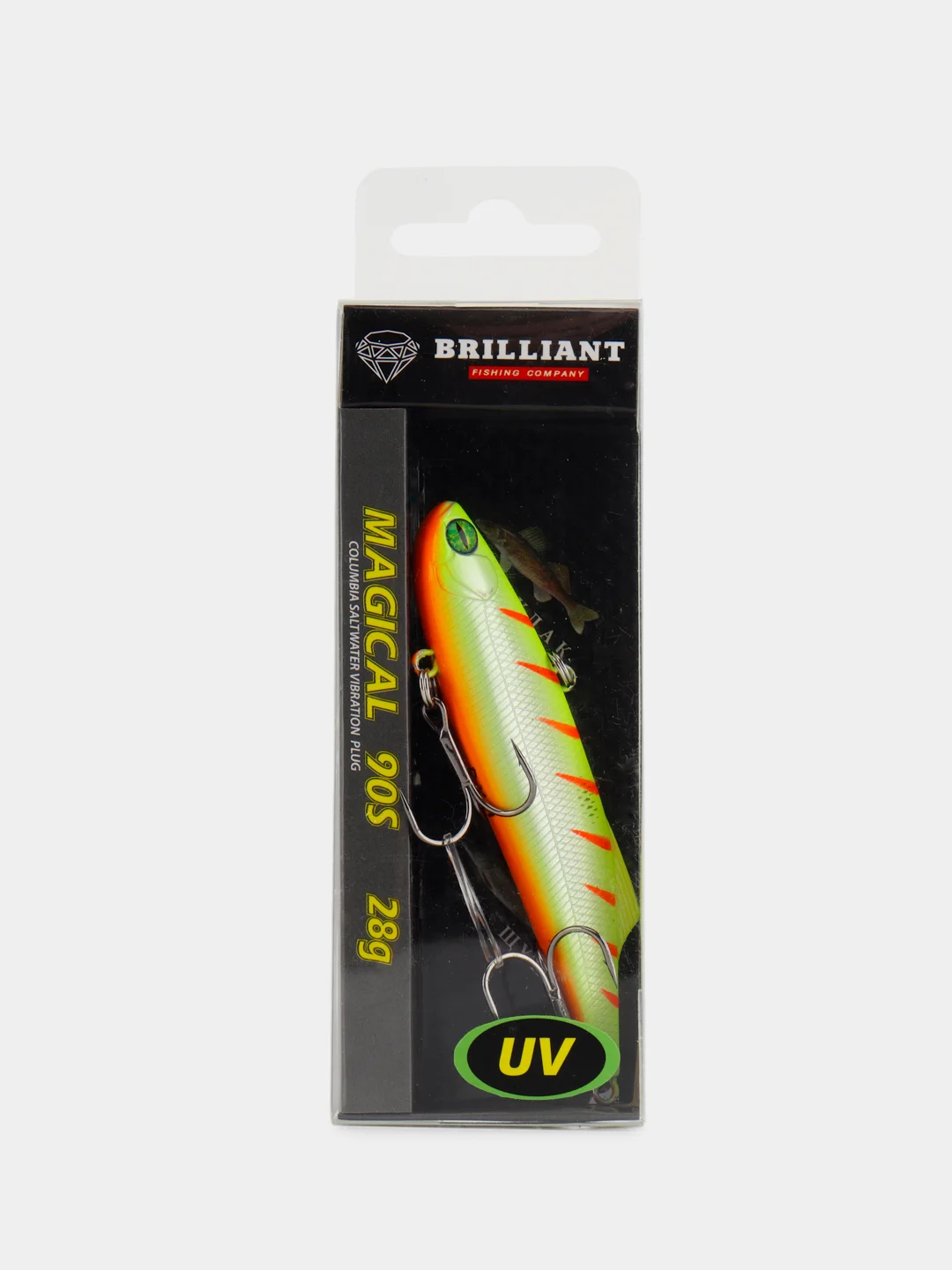 Бежевый ратлин Brilliant Magical Vib 90S mm, 28 г