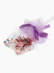 Фиолетовый новогодняя волшебная палочка светящаяся  звезда