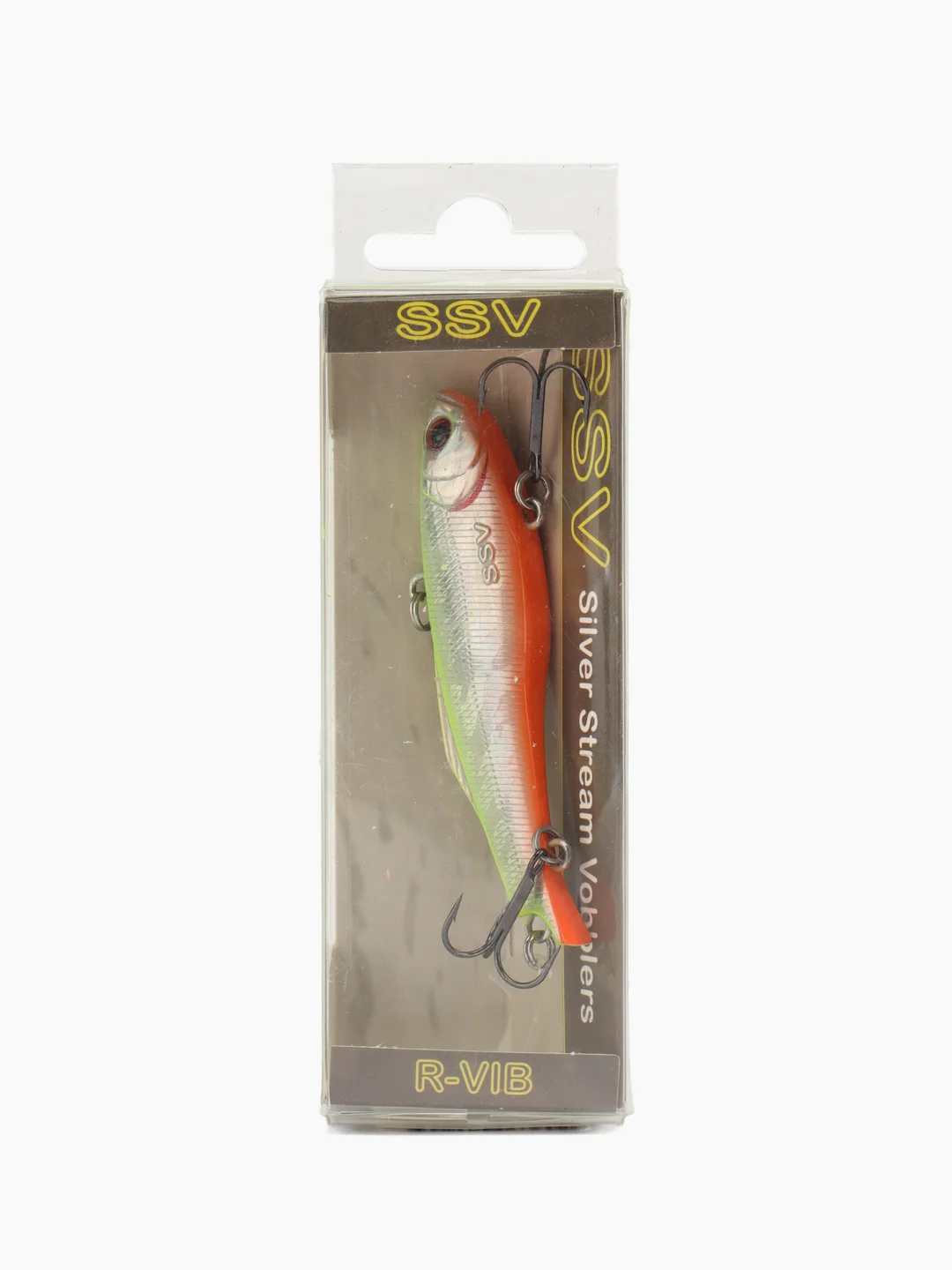 Желтый ратлин Silver Stream VIB 80 mm, 32 г