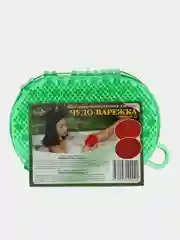 Зеленый массажёр антицеллюлитный "Чудо-варежка" (14,5 х 10 х 2,3 см)