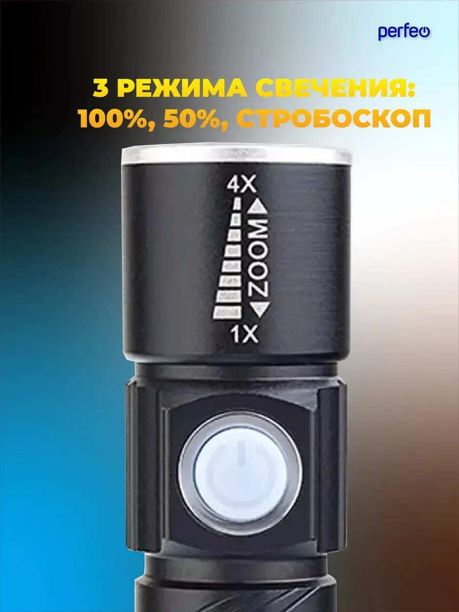 Perfeo Светодиодный фонарь "Regs" PL-304