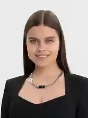 Индиго цепочка с кулоном