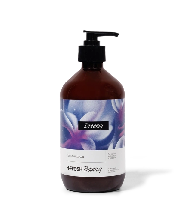 Парфюмированный гель для душа 4FRESH beauty "Вечерняя магнолия и нероли", 450 мл