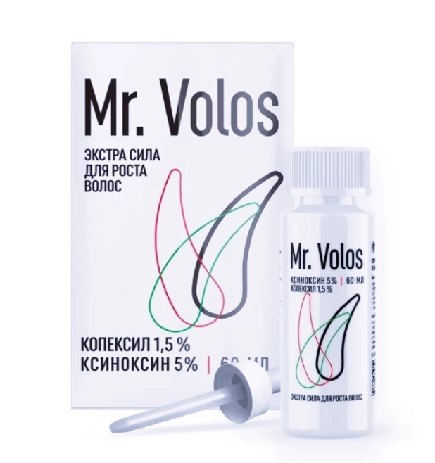 Средство для роста волос и бороды Mr volos Ксиноксин 5% 1 флакон