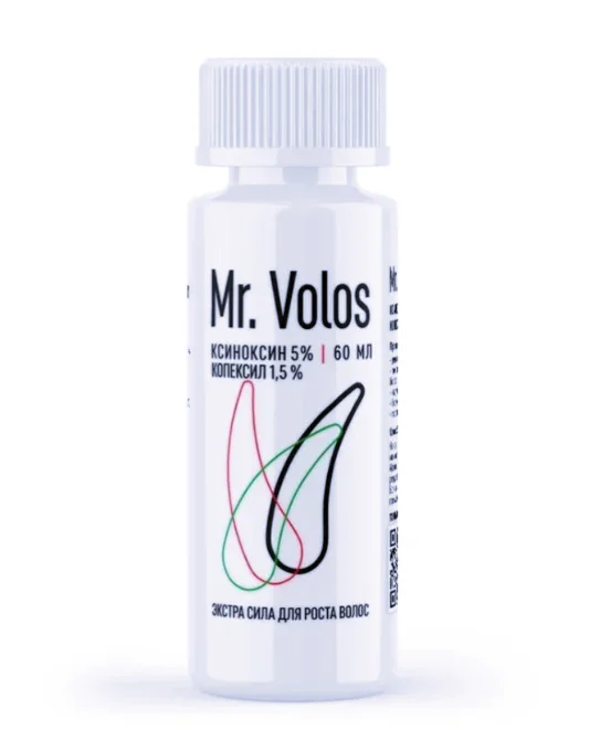 Средство для роста волос и бороды Mr volos Ксиноксин 5% 1 флакон