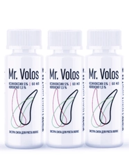 Средство для роста волос и бороды, Mr. Volos, 3 флакона
