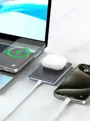 Ультратонкий повербанк для iPhone с magsafe и быстрой зарядкой 20W Borofone BJ50 5000 mAh