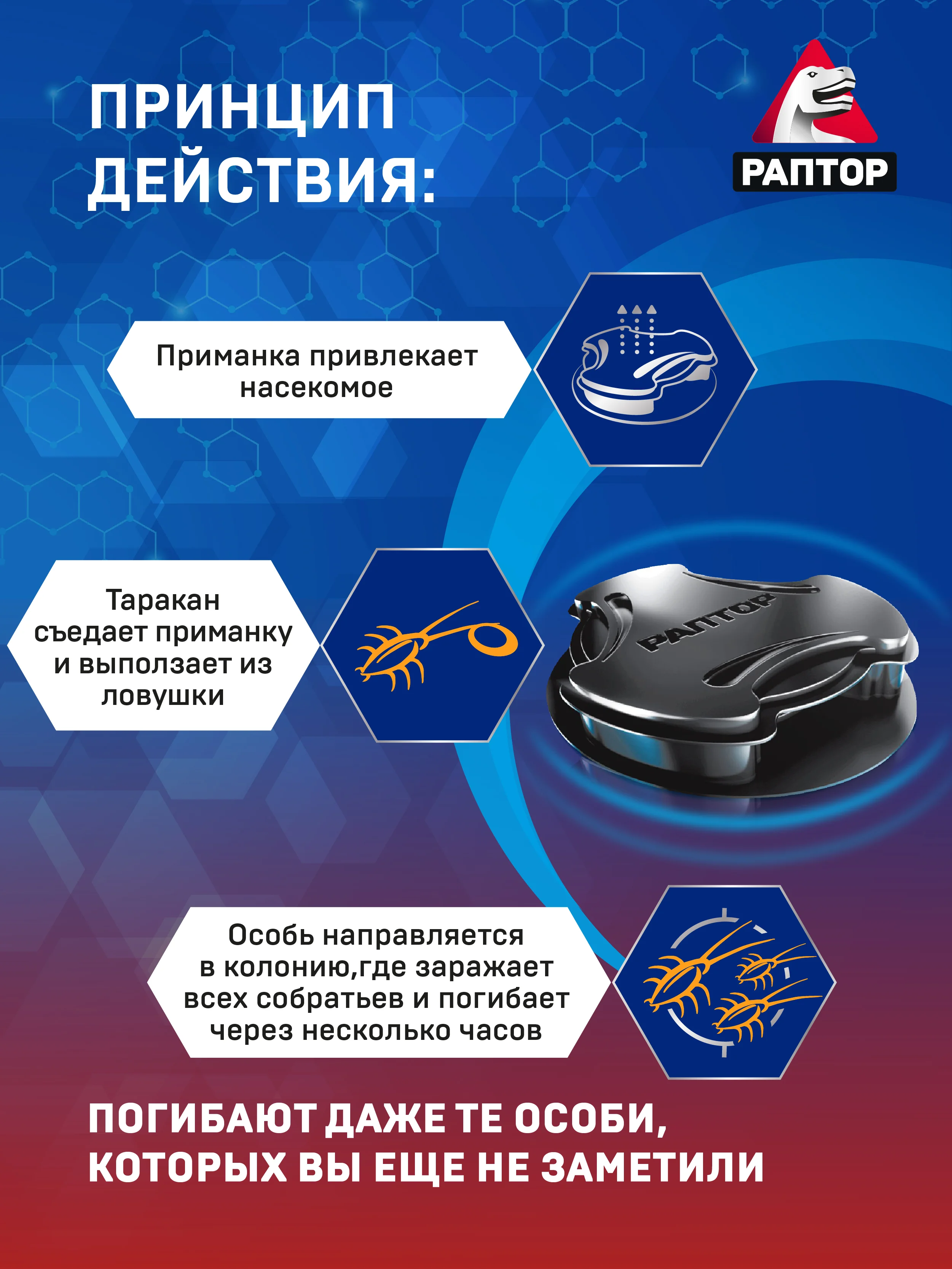 Ловушка для тараканов и муравьев, 20 ловушек