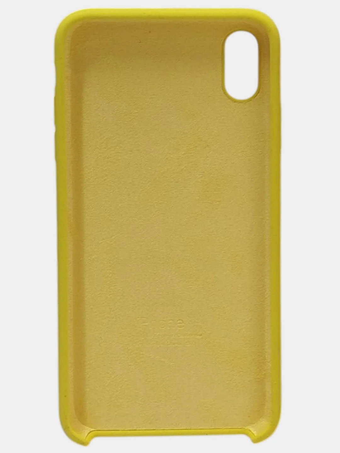 Лимонный чехол  для iPhone XS MAX