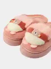 Домашние тапочки, детские, жесткая подошва, Мишки