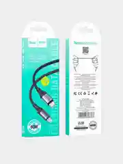 Кабель type-c type-c для iPhone и Android 60W Hoco X102, быстрая зарядка, длина 1 м