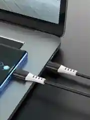 Черный кабель type-c type-c для iPhone и Android 60W Hoco X82, быстрая зарядка, длина 1 м