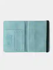 Мятный обложка для документов, с отделением для паспорта и карт
