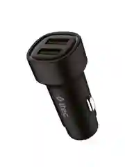 Черный автомобильное зарядное устройство TTEC SmartCharger Duo, 3.1 A, с кабелем Micro USB