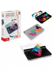 Настольная игра для детей 1TOY, 665743, 7-8 лет развивающая в дорогу логическая IQ Тренинг