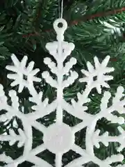 Белый снежинки для елки, набор 3шт