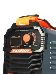Аппарат сварочный инверторного типа Patriot WM200D MMA, 9100 Вт