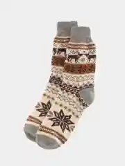 Носки теплые мужские, шерстяные, вязаные, зимние