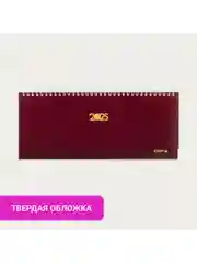 Еженедельник датированный 2025 Staff, планинг, 300х130 мм, на гребне, 64 листа