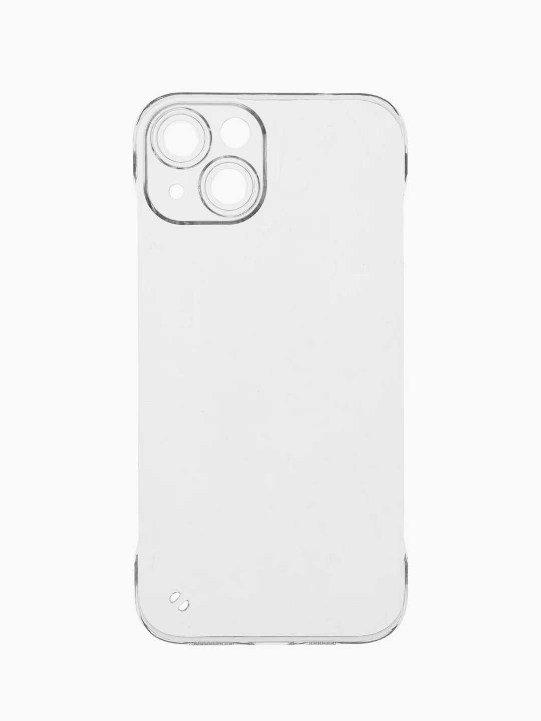 Прозрачный чехол на айфон (iPhone) 11 12 13 14 15 16 Pro Max пластиковый, без рамок