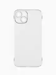 Прозрачный чехол на айфон (iPhone) 11 12 13 14 15 16 Pro Max пластиковый, без рамок