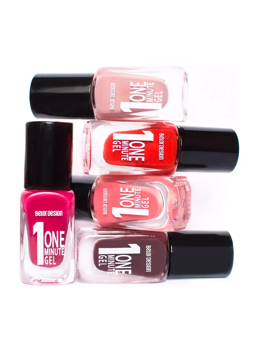Лак для ногтей Belor Design One minute gel, 10 г