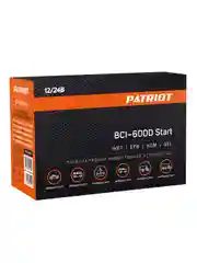 Пускозарядное инверторное устройство Patriot BCI-600D-Start, 12/24 В, 10-1000 Ач