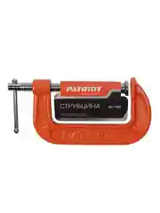 Струбцина G-образная Patriot GC-100, 100 мм