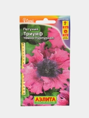 Семена петуния Триумф темно-пурпурная крупн. Аэлита