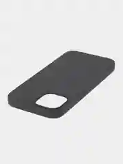 Черный чехол на Apple iPhone 15, 14, Pro, Max, Plus силиконовый BROSCORP мягкая подкладка микрофибра