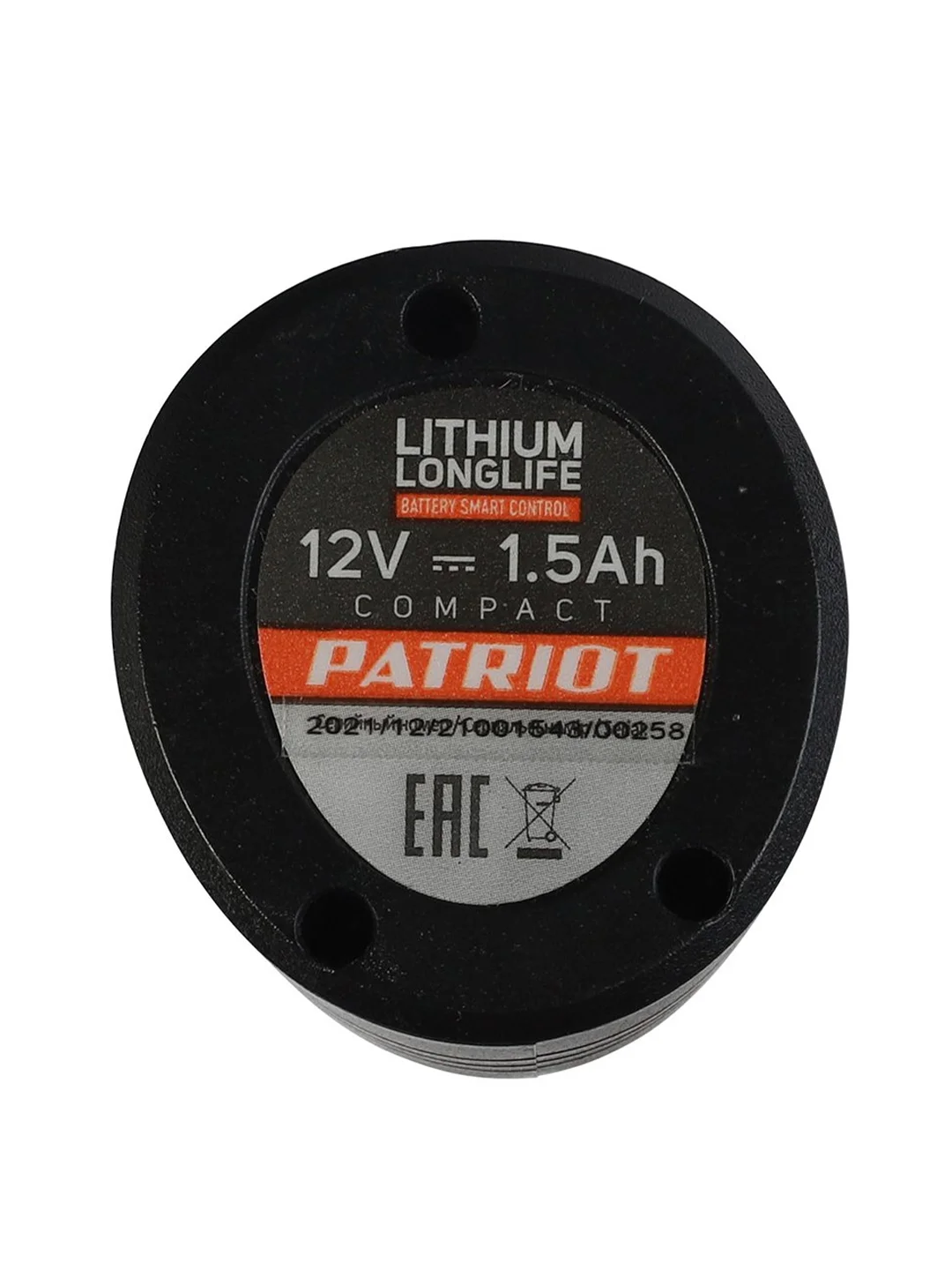 Блок аккумуляторный Patriot The One PB-BR-Li, 12 В, 1,5 Ач Li-ion