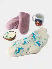 Новогодний подарочный бокс- набор "Северное сияние"