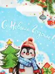 Тёмно-серый пакет новогодний подарочный, 20*30 см, полиэтиленовый, с вырубной ручкой, 30 мкм