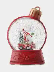Декоративный новогодний светильник "Новогодний шар", 10 см