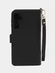 Черный чехол-книжка Samsung Galaxy A16 кошелек с магнитом (Самсунг Галакси А16)