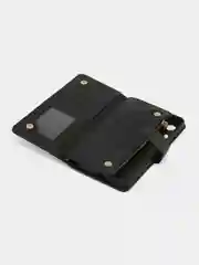 Черный чехол-книжка Xiaomi Redmi 13C / POCO C65 кошелек с магнитом (Редми 13С / Поко С65)